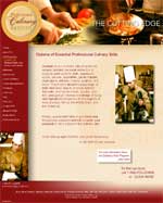 Professional Culinary Institute - Site Design